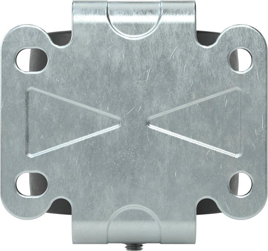 Cart-King Tekerlek, Rigid, 3-1/2" Çap 70A Durometre Tekerleği, Kovan Yatağı