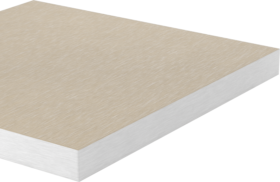 Garolit Levha, 6“ Genişlik x 6” Uzunluk, 1/2" Kalınlık