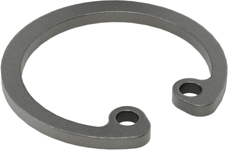 İç Tutma Halkası, 3/8" İç Çap için, Siyah Fosfatlı 1060-1090 Yay Çeliği
