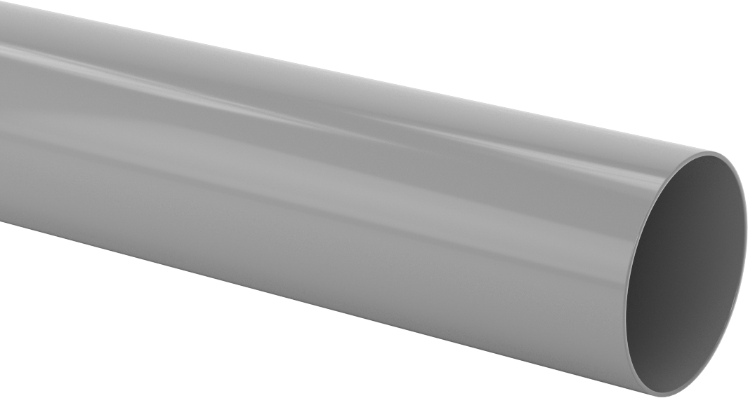 Kimyasallara Dayanıklı Isıyla Daralan PVC Boru, 1 Ayak Uzunluğunda, 2 inç İç Çap (Daralmadan Önce)