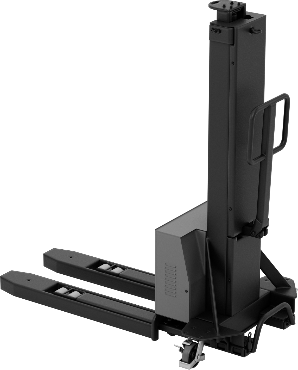 Kendinden Kaldırmalı Pille Çalışan Forklift, Çatalı