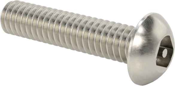 Asimetrik Sürgülü Başlı Vidalar, Kurcalamaya Dayanıklı, 8-32 Diş, 3/4" Uzunluk