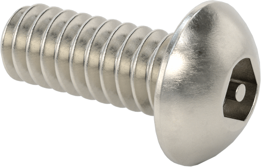 Asimetrik Sürgülü Başlı Vidalar, Kurcalamaya Dayanıklı, 10-24 Diş, 1/2" Uzunluk