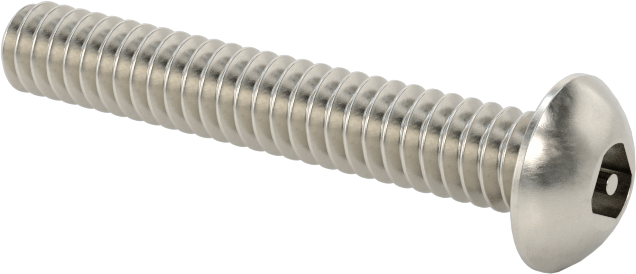 Asimetrik Sürgülü Başlı Vidalar, Kurcalamaya Dayanıklı, 10-24 Diş, 1-1/4" Uzunluk