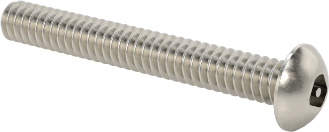 Asimetrik Sürgülü Başlı Vidalar, Kurcalamaya Dayanıklı, 10-24 Diş, 1-1/2" Uzunluk