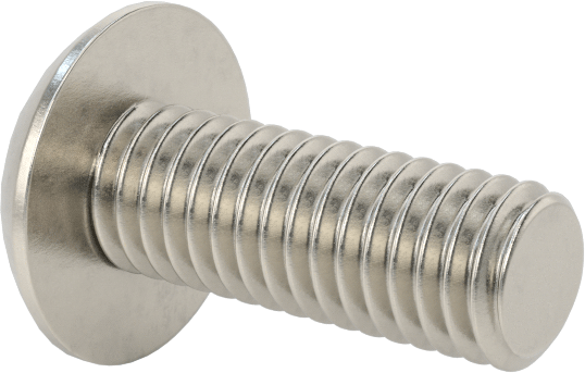 Asimetrik Sürgülü Başlı Vidalar, Kurcalamaya Dayanıklı, 10-32 Diş, 1/2" Uzunluk