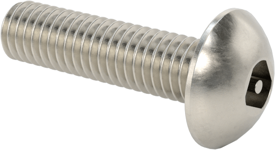 Asimetrik Sürgülü Başlı Vidalar, Kurcalamaya Dayanıklı, 10-32 Diş, 3/4" Uzunluk