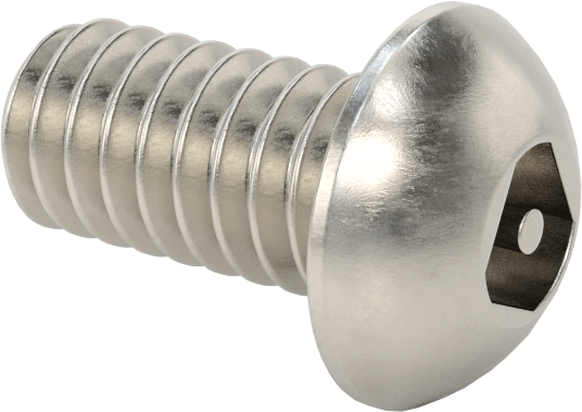 Asimetrik Sürgülü Başlı Vidalar, Kurcalamaya Dayanıklı, 1/4"-20 Diş, 1/2" Uzunluk