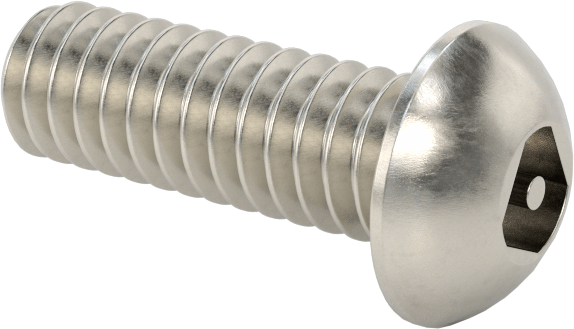 Asimetrik Sürgülü Başlı Vidalar, Kurcalamaya Dayanıklı, 1/4"-20 Diş, 3/4" Uzunluk