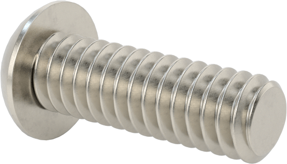 Asimetrik Sürgülü Başlı Vidalar, Kurcalamaya Dayanıklı, 1/4"-20 Diş, 3/4" Uzunluk
