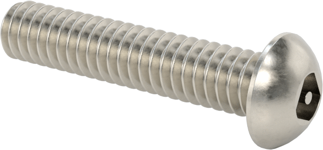 Asimetrik Sürgülü Başlı Vidalar, Kurcalamaya Dayanıklı, 1/4"-20 Diş, 1-1/4" Uzunluk