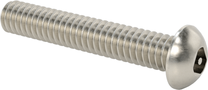 Asimetrik Sürgülü Başlı Vidalar, Kurcalamaya Dayanıklı, 1/4"-20 Diş, 1-1/2" Uzunluk