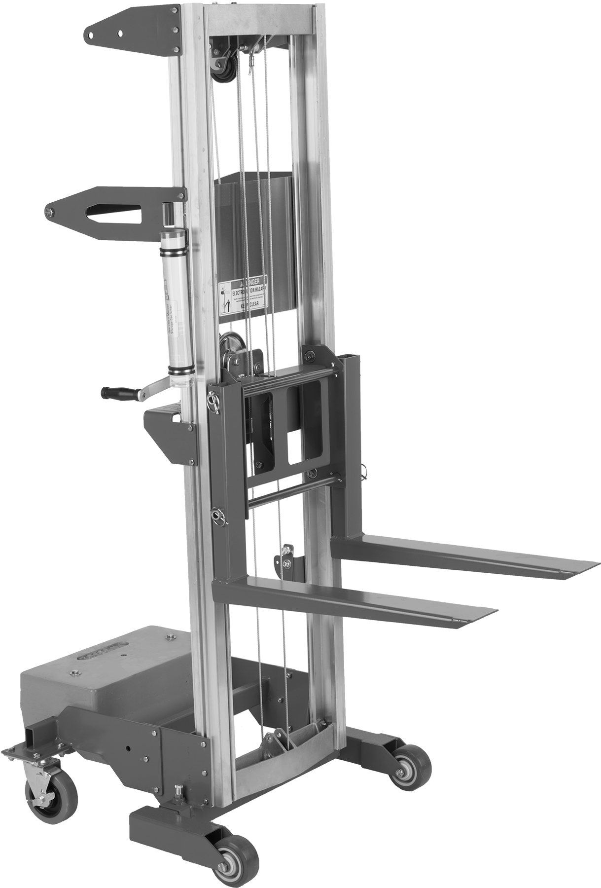 Çatallı Manuel Forklift, El Kolu Ayarı, Dengeli Taban