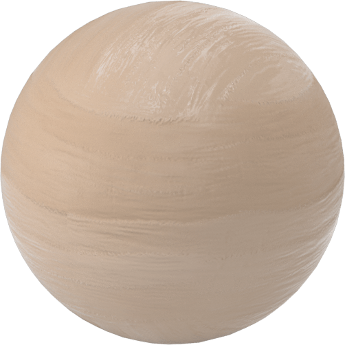 Ahşap Top, 1-3/4" Çap
