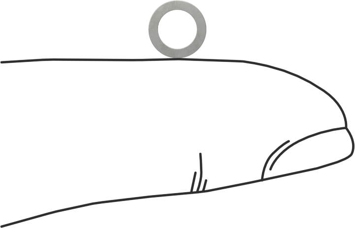 Kalıplar için Şimler, Yay Çeliği, 1/4" OD, 0,005" Kalınlık
