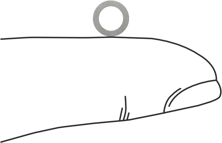 Kalıplar için Şimler, Yay Çeliği, 1/4" OD, 0,015 inç Kalınlık