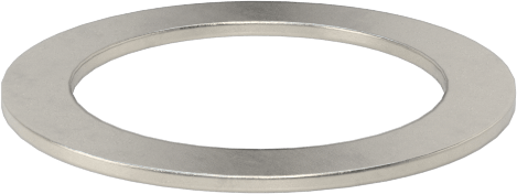 Kalıplar için Şimler, 18-8 Paslanmaz Çelik, 16 mm OD, 0,5 mm Kalınlık