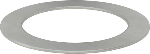 Kalıplar için Şimler, Yay Çeliği, 7/8" OD, 0,015 inç Kalınlık