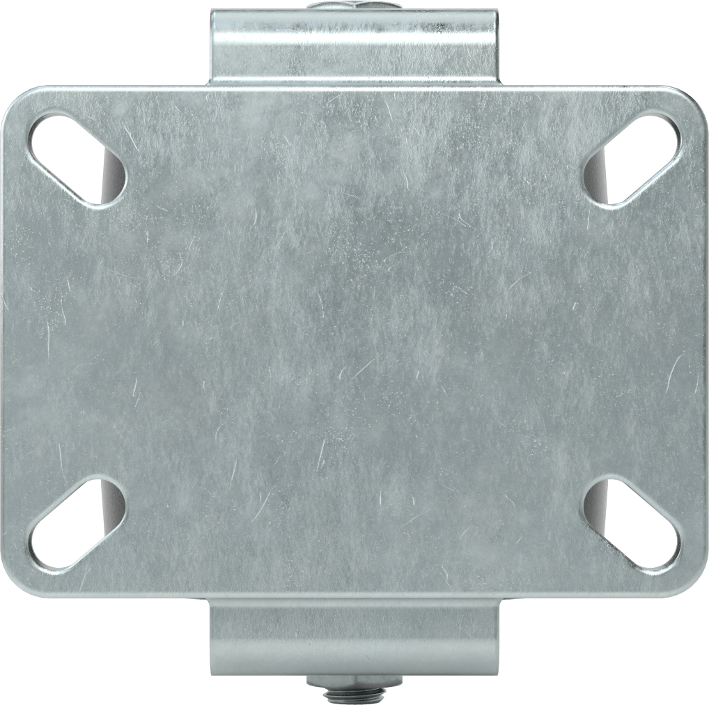 7-1/4“ x 5-1/4” Plakalı Stronghart Tekerlek, Ekstra Yüksek Kapasiteli, 6 inç Çapında Fenolik Tekerlekli Sert