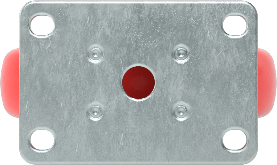 Creston Tekerlek, Rigid, 5" Çap Tekerlek, 3-5/8“ x 2-1/2” Montaj Plakası