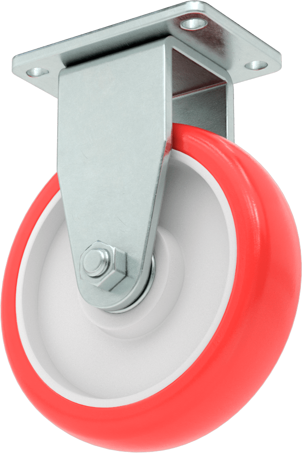 Creston Tekerlek, Rigid, 5" Çap Tekerlek, 3-5/8“ x 2-1/2” Montaj Plakası