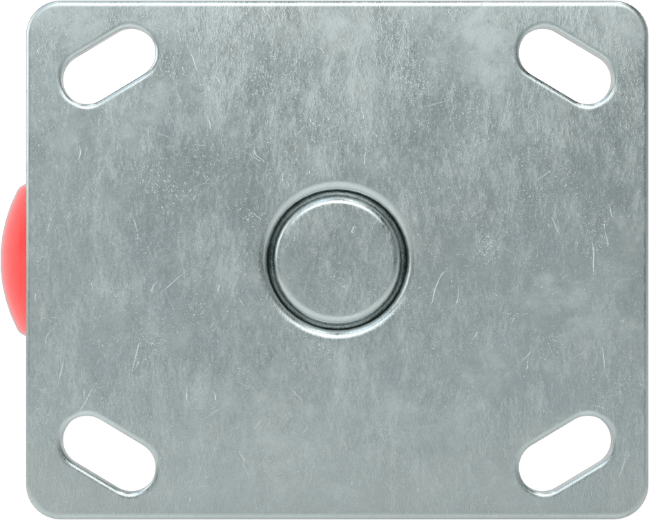 Creston Tekerlek, Döner, 3" Çaplı Tekerlek, 4-1/2“ x 3-3/4” Montaj Plakası