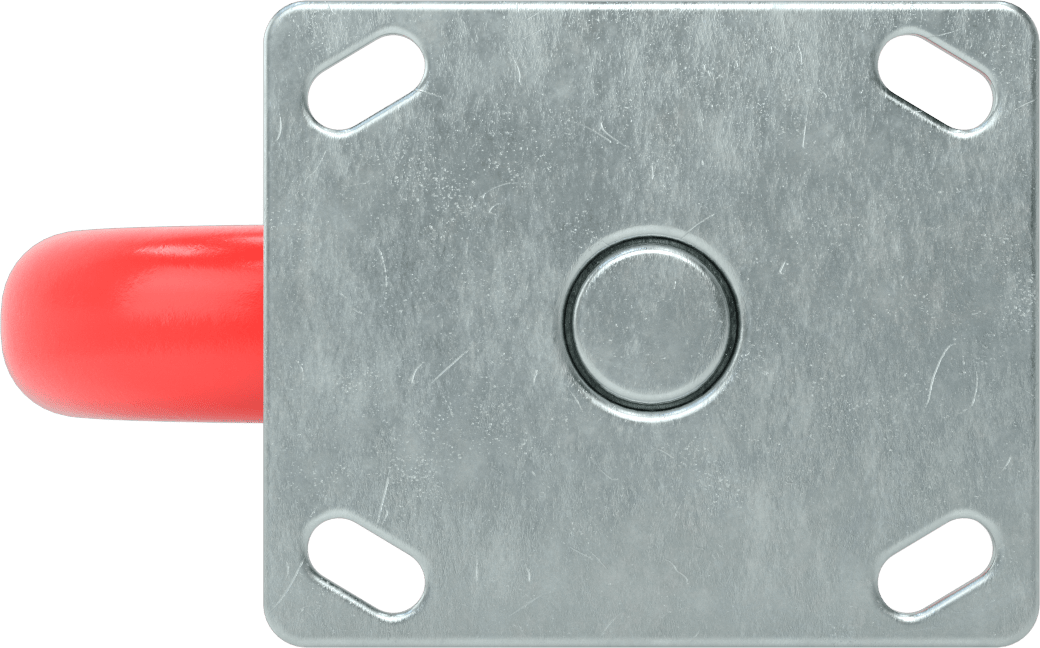 Creston Tekerlek, Döner, 6 inç Çaplı Tekerlek, 4-1/2“ x 3-3/4” Montaj Plakası