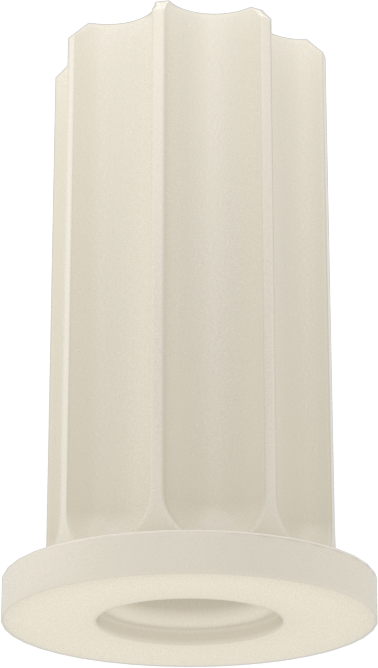 Konik Yuvarlak Tekerlek Sapı için Montaj Soketi, Sürtünmeli Kavrama, İtme, 7/8" İç Çaplı Yuvarlak Boru için