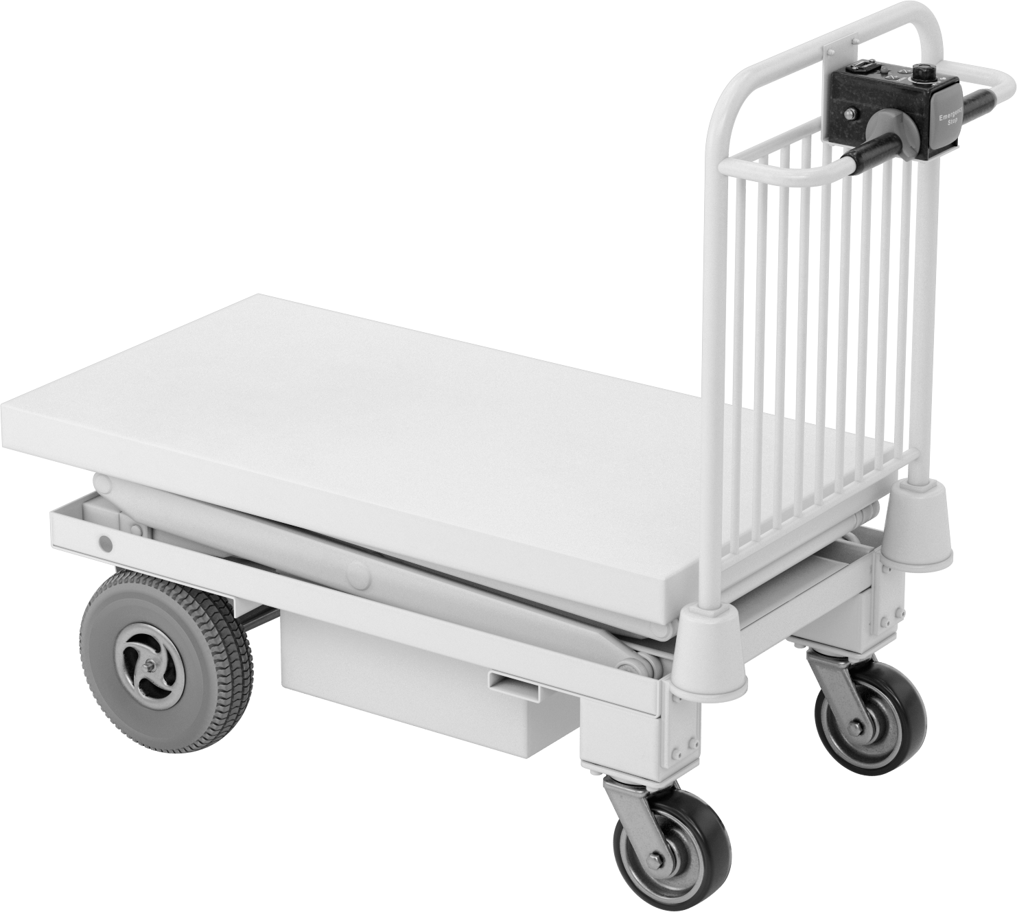 Motor Tahrikli Pille Çalışan Kaldırma Masası