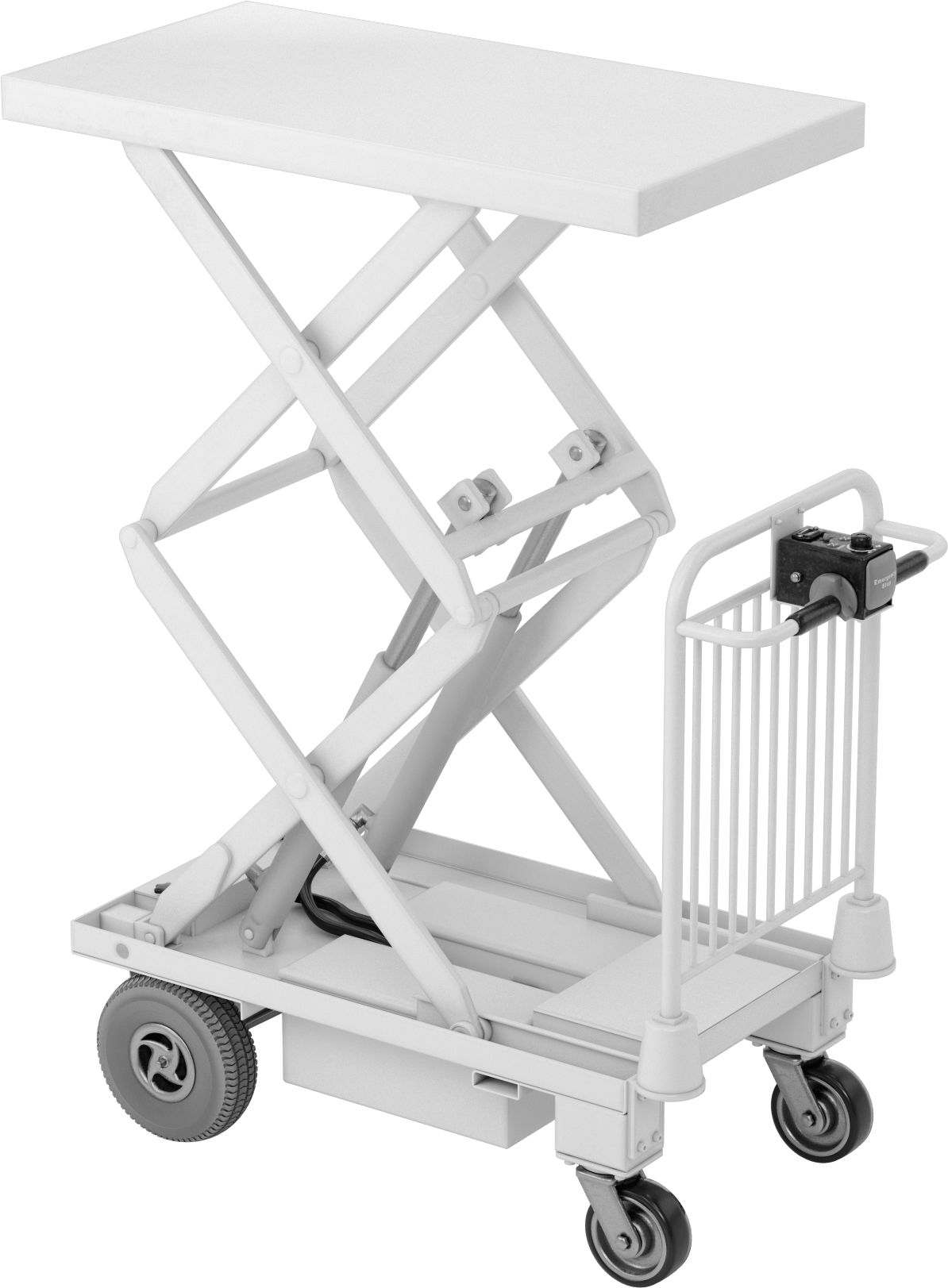 Motor Tahrikli Pille Çalışan Kaldırma Masası