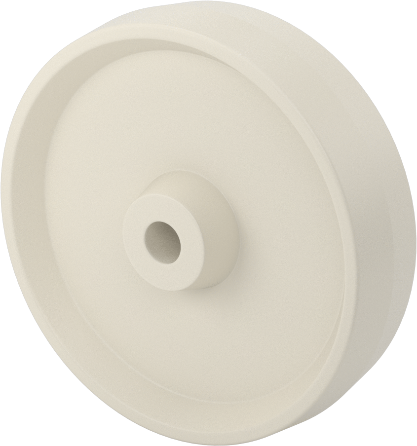 Naylon Tekerlek, 8“ Çap x 2” Genişlik