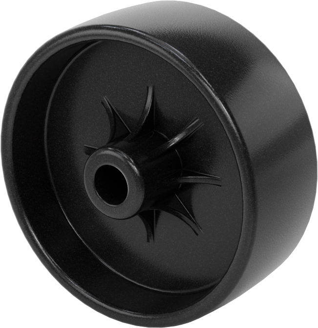 Paten Tekerleği, Polikarbonat, 2-7/8“ Çap x 1-1/8” Genişlik, 580 lbs. Kapasite