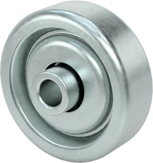 Paten Tekerleği, Çelik, 1-1/2“ Çap x 1/2” Genişlik