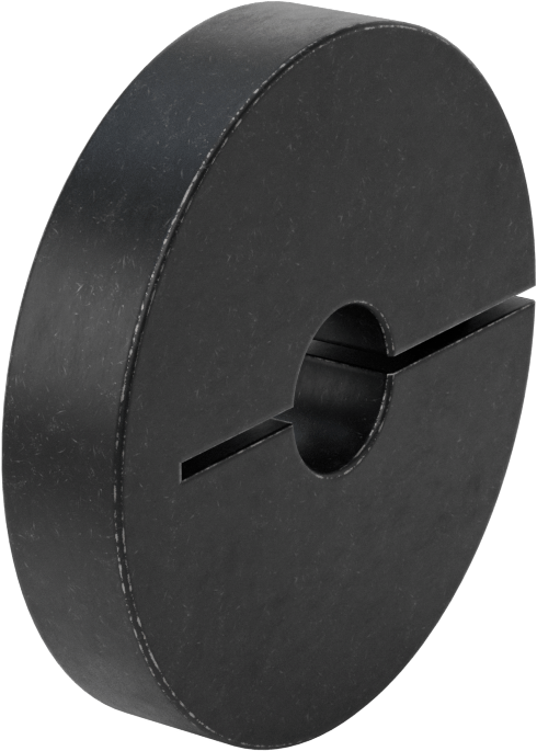 İşlenebilir Delikli Sıkıştırma Mili Yaka, 3/4“ ila 2” Çap için