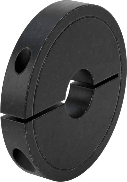 İşlenebilir Delikli Sıkıştırma Mili Yaka, 1-1/4“ ila 3” Çap için