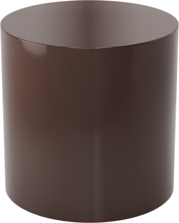 Kaygan Delrin® Asetal AF Reçine Diski, 3" Uzunluk, 3" Çap