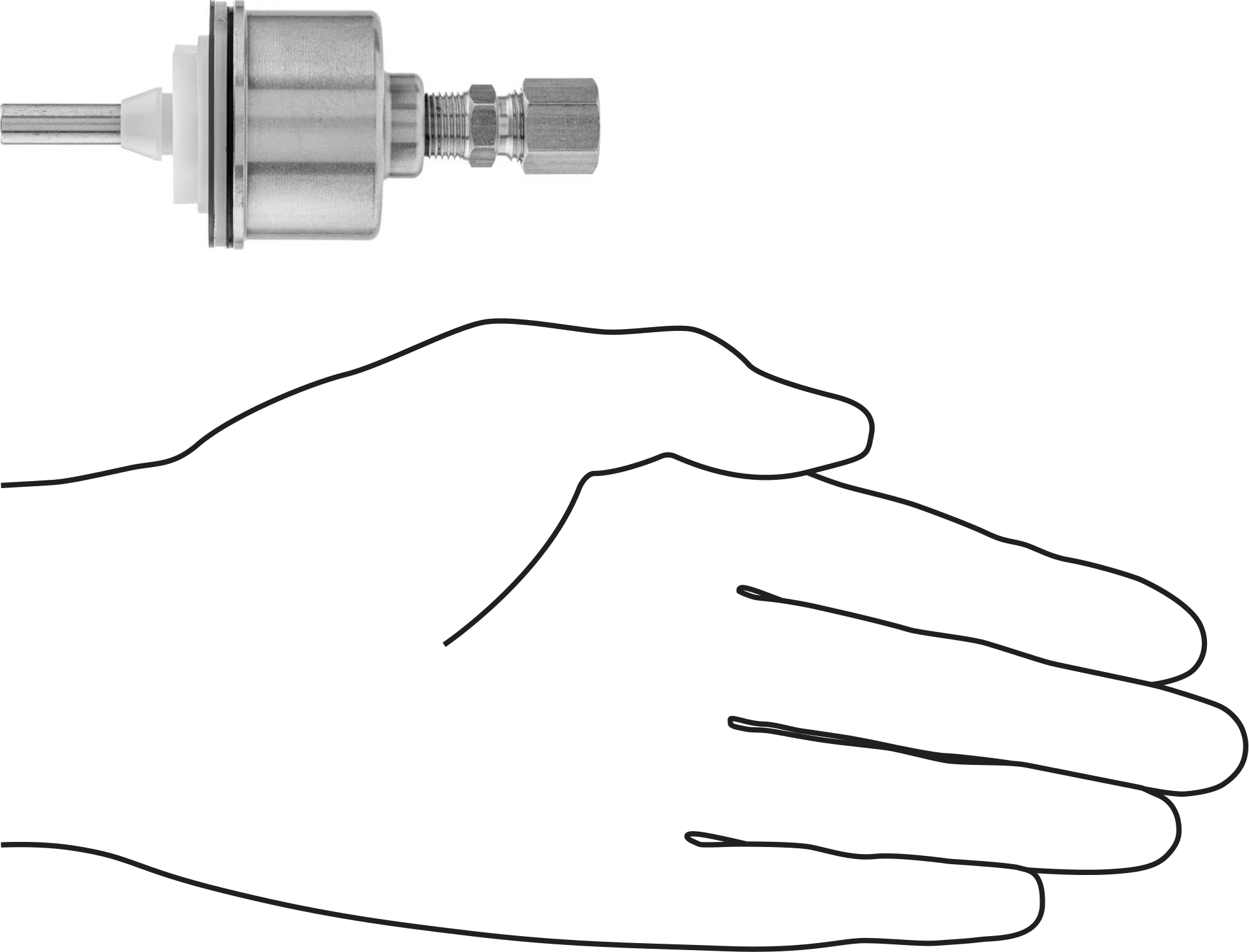 Numara PH6000-Hym, Zurn Sifon Valfi için Hidrolik Piston Tertibatı