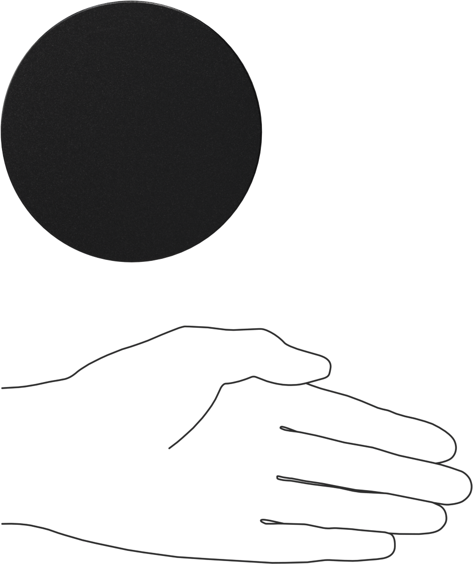 Siyah Delrin® Asetal Reçine Disk, Aşınmaya Dayanıklı, Kolay İşlenebilir, 1/2" Uzunluk, 4" Çap