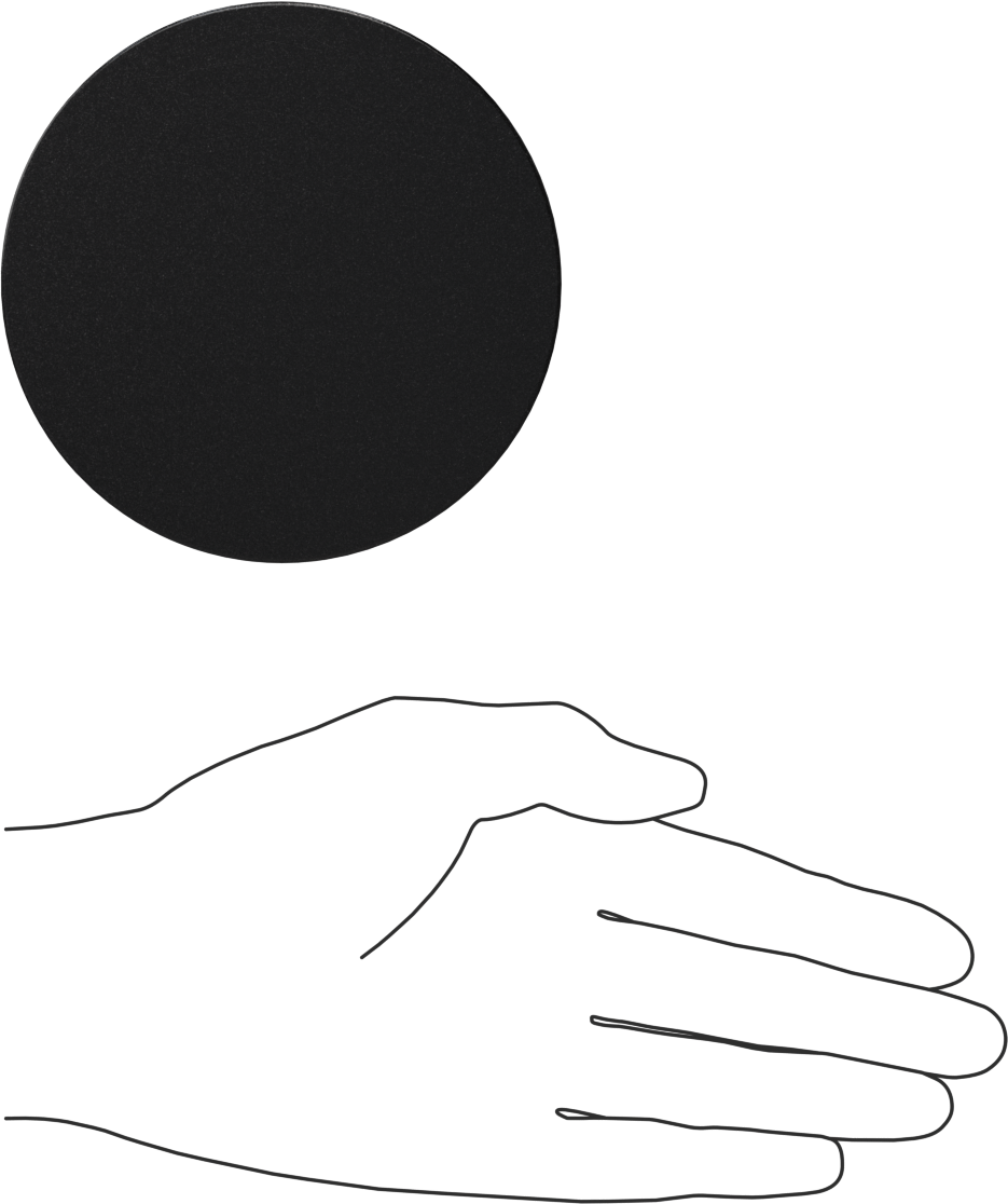 Siyah Delrin® Asetal Reçine Disk, Aşınmaya Dayanıklı, Kolay İşlenebilir, 1" Uzunluk, 4" Çap