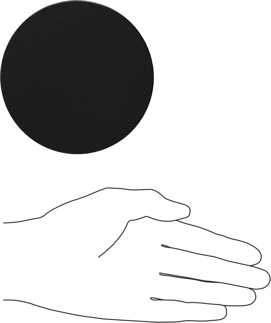 Siyah Delrin® Asetal Reçine Disk, Aşınmaya Dayanıklı, Kolay İşlenebilir, 3" Uzunluk, 4" Çap