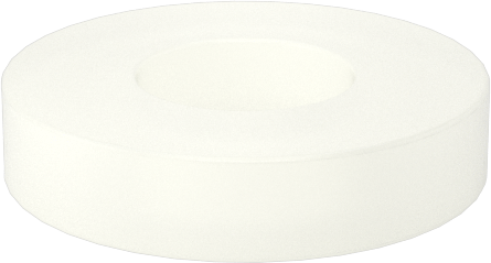 Yüksek Mukavemetli Cam Elyaflı Naylon Pullar, 6 numaralı vida boyutu için, 0.140" ID, 0.312" OD