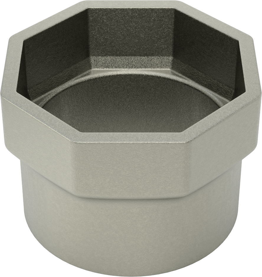 8 Uçlu Soket, 3/4" Kare Tahrik Boyutu, 4-3/8" Boyut