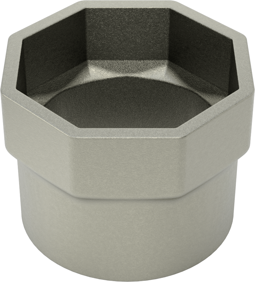 8 Uçlu Soket, 3/4" Kare Tahrik Boyutu, 100 mm Boyut