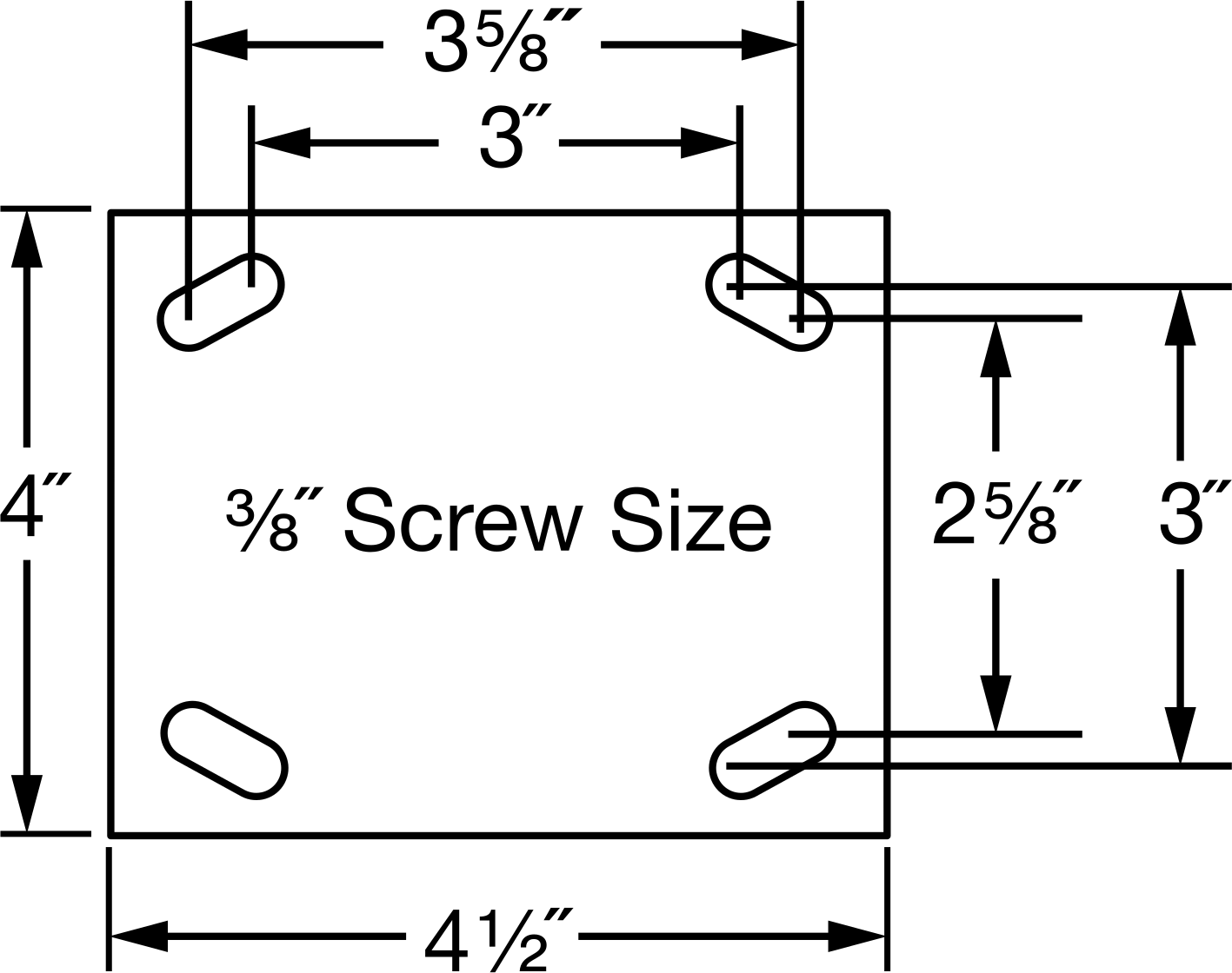 Mounting Plate Style 1