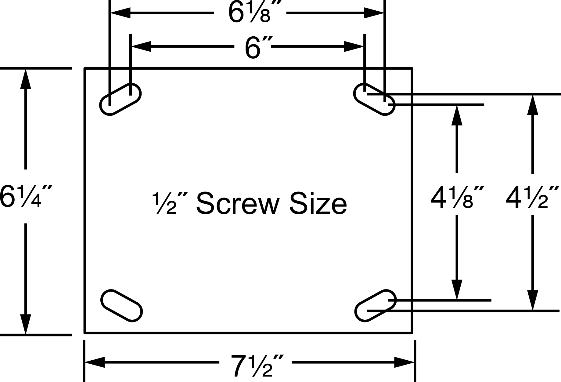 Swiveling Mounting Plate