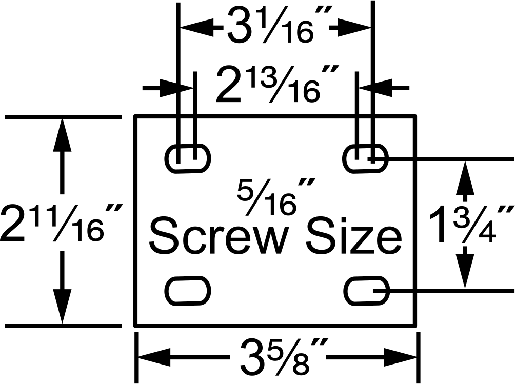 Rigid Mounting Plate