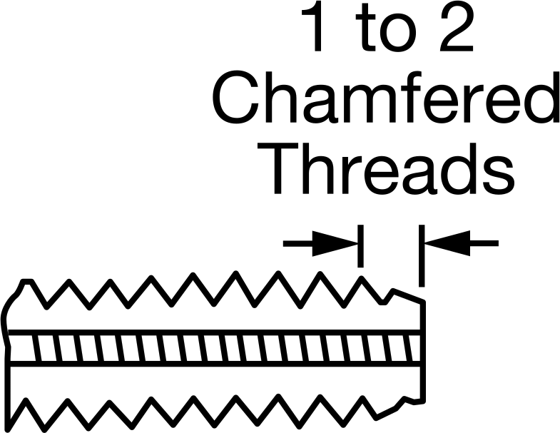 Bottoming Chamfer