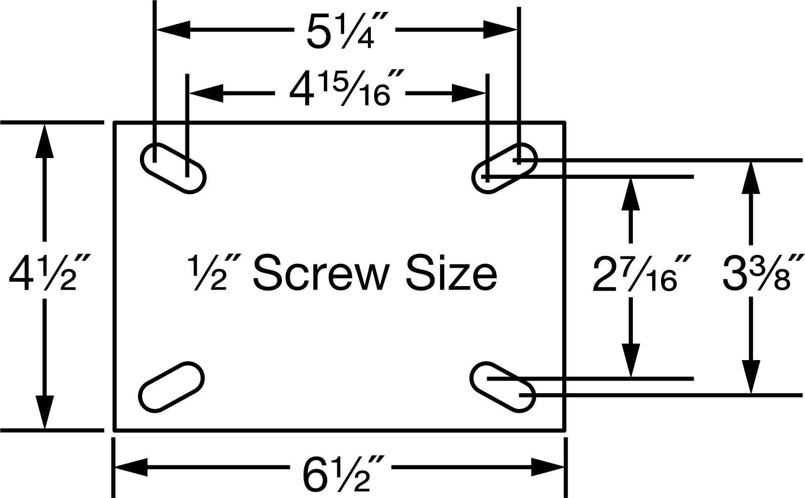 Mounting Plate Style 3