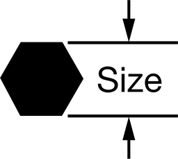 External Hex