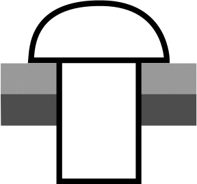 Round Domed Head